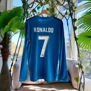 Inspired Real Madrid 2017-2018 - Ronaldo CR7 #7 Final Jersey Retro Football